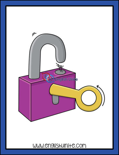 clip art - unlock