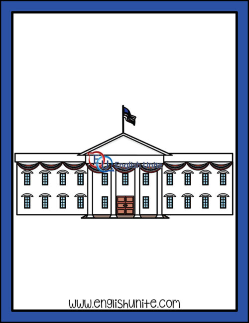 clip art - white house