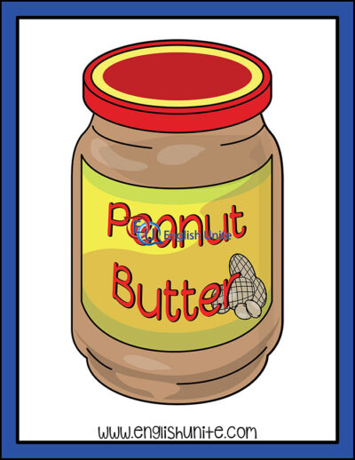 clip art - peanut butter