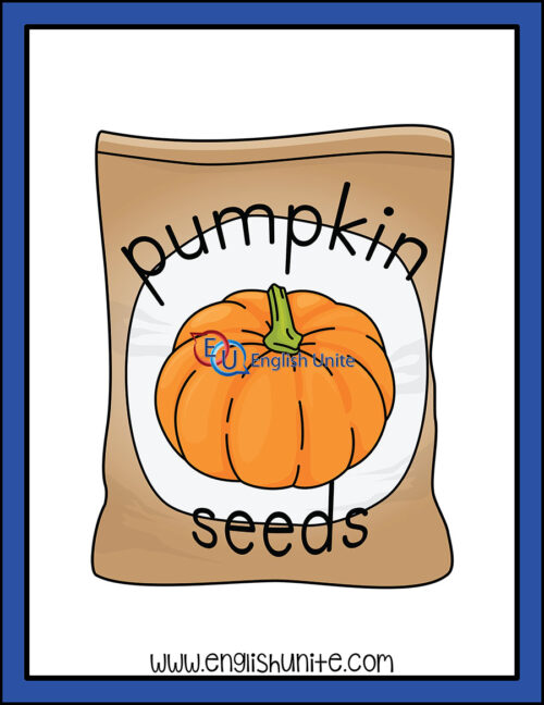 clip art - pumpkin seeds