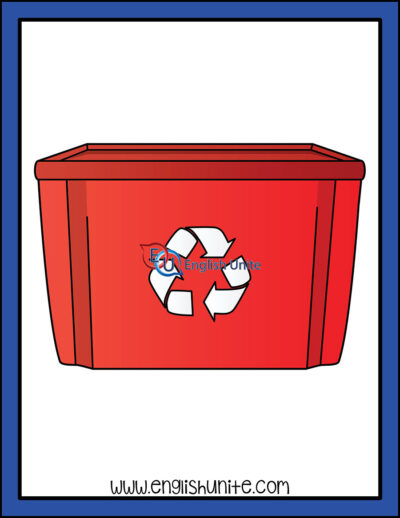 clip art - recycle box