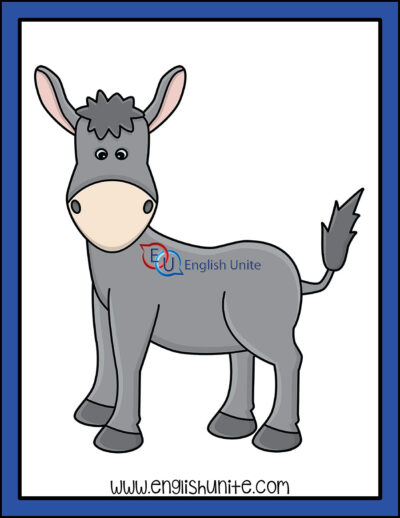 clip art - donkey