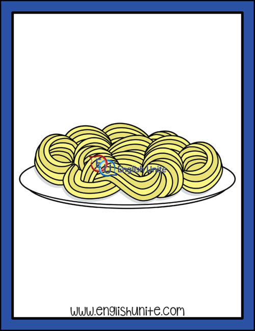 clip art - spaghetti