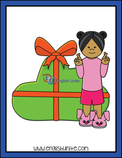 clip art - unwrap gift 1