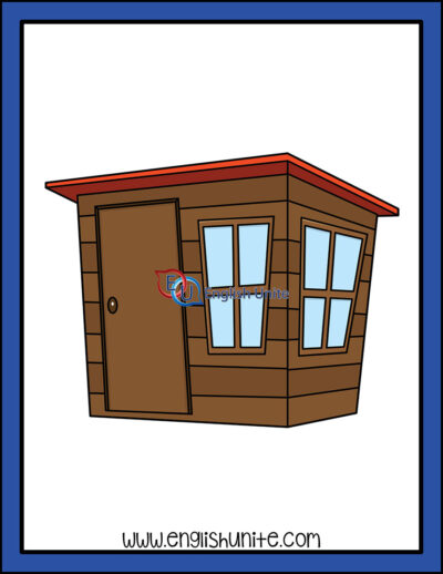 clip art - shed