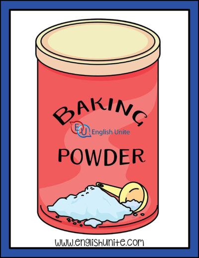 clip art - baking powder