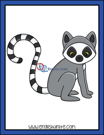 clip art - lemur