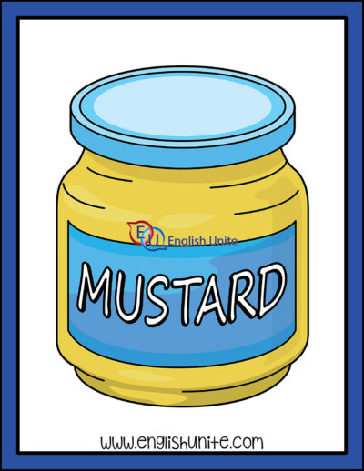 clip art - mustard
