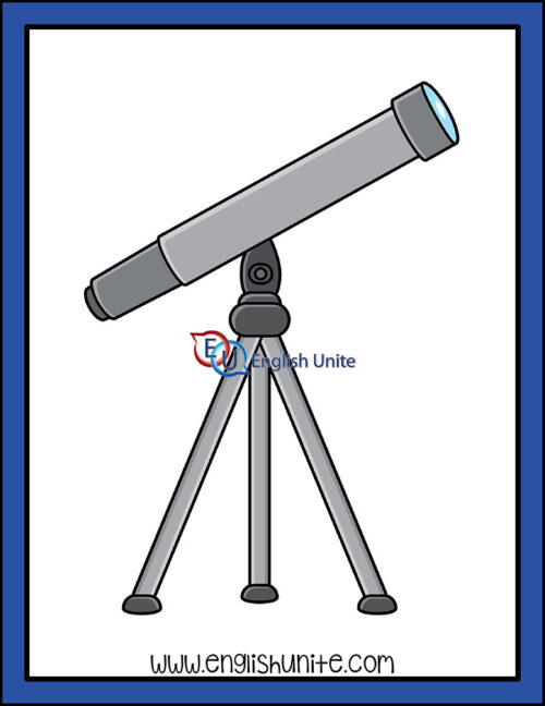 clip art - telescope