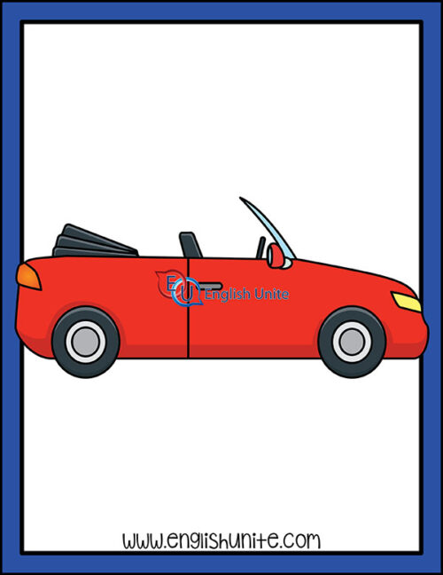 clip art - convertible