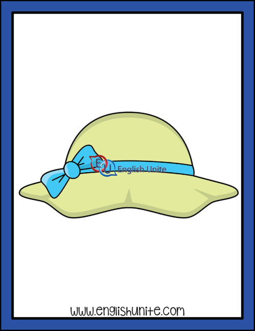 clip art - summer hat