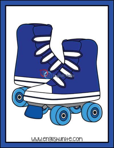 clip art - roller skates