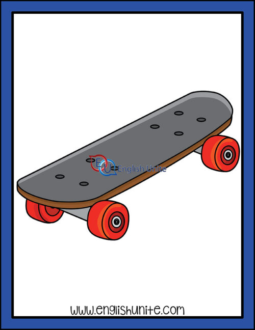 clip art - skateboard