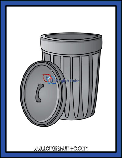 clip art - trash can