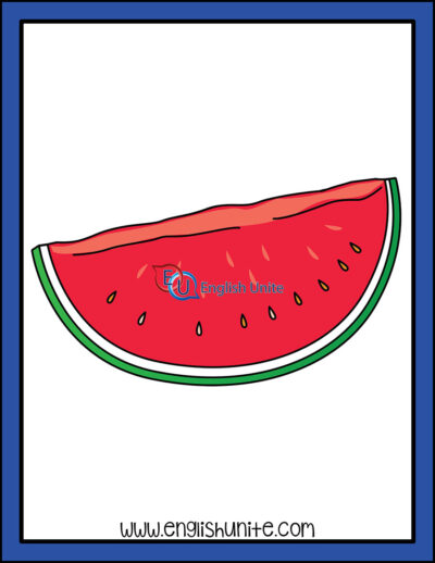 clip art - watermelon