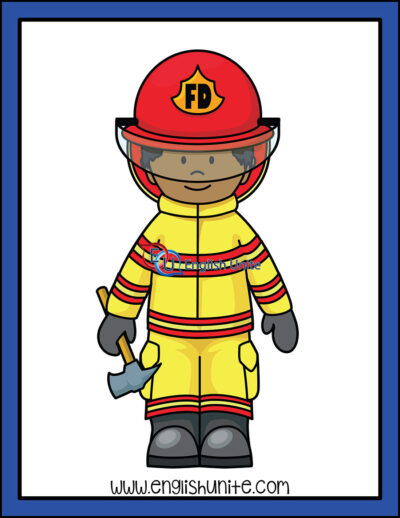 clip art - firefighter