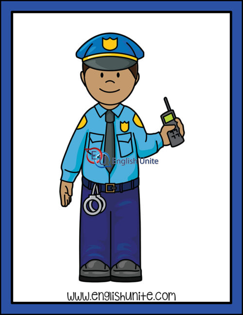 clip art - police officer