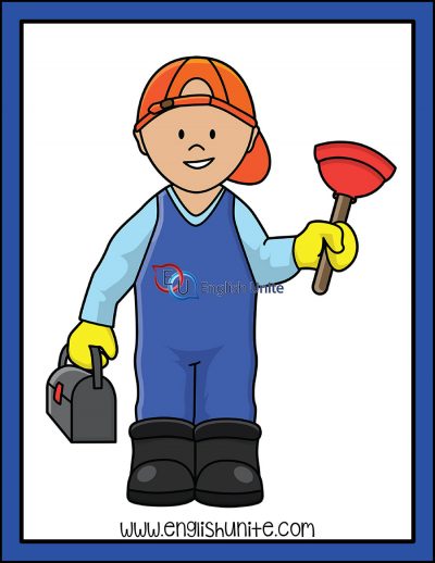 clip art - plumber