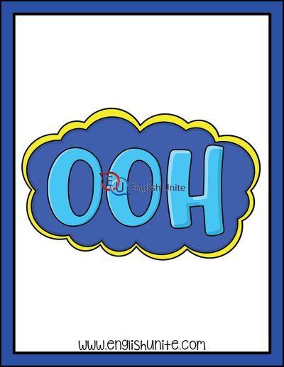 clip art - ooh word art
