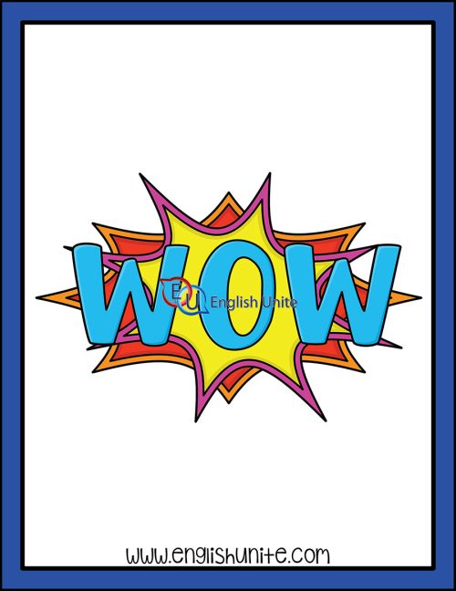 clip art - wow word art