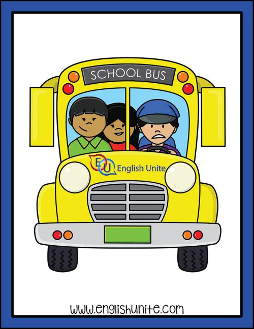 clip art - school bus 2