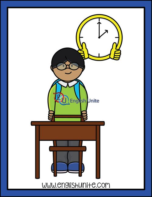clip art - be on time