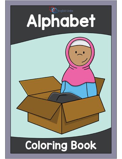 coloring book - the alphabet