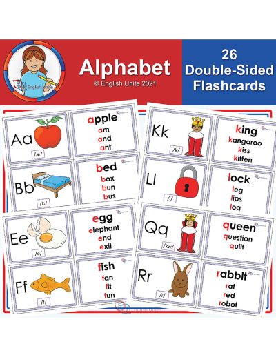 flashcards - the alphabet