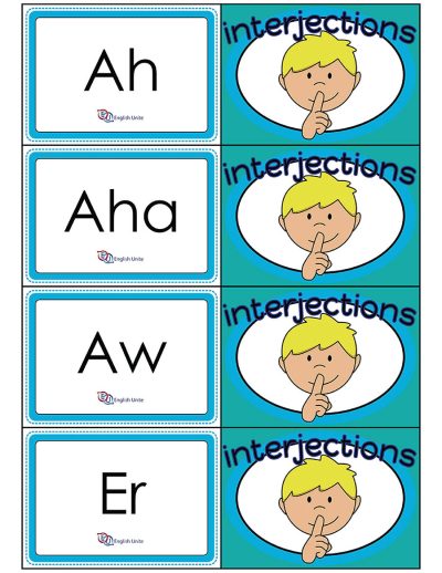 flashcards - common interjections