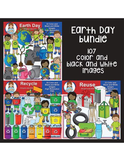 clip art - earth day bundle