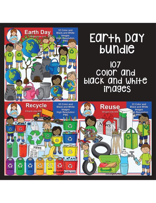 clip art - earth day bundle