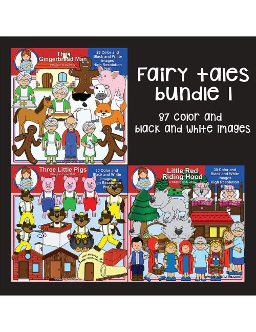 clip art - fairy tales bundle