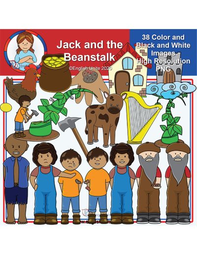 clip art - jack and the beanstalk