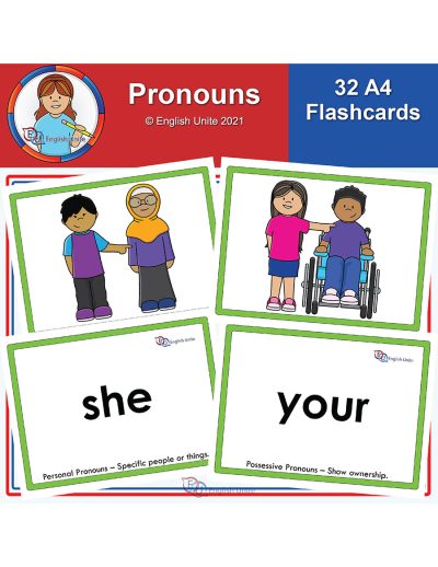 flashcards - A4 pronouns