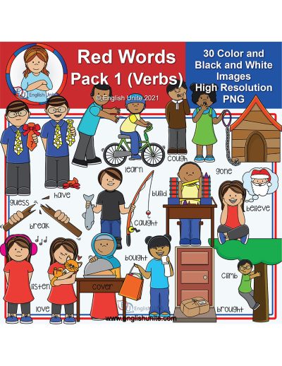 clip art - red words 1