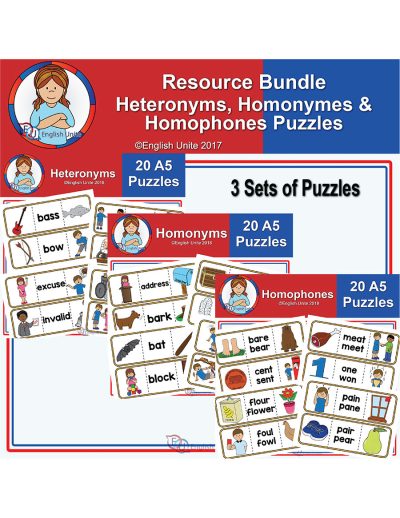 resource bundle - homographs puzzle pack