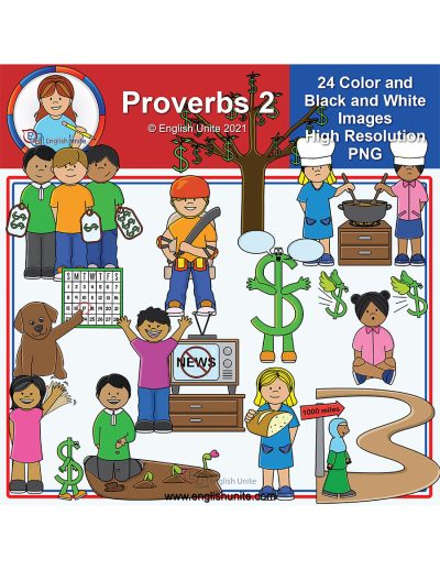 clip art - proverbs pack 2
