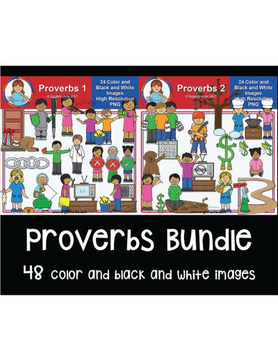 clip art - proverbs bundle