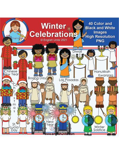 clip art - winter celebrations
