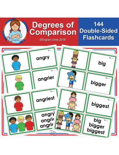 flashcards - degrees of comparison