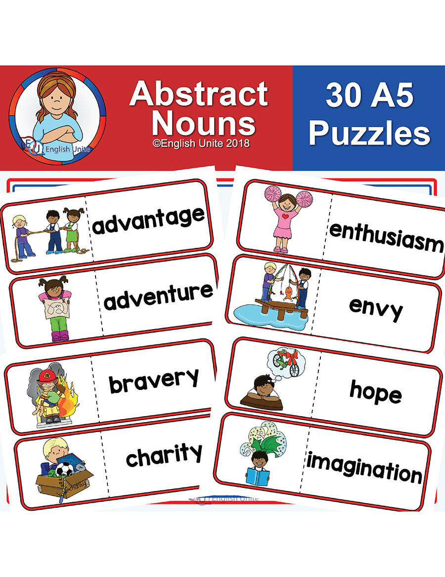 English Unite - Puzzles - Abstract Nouns
