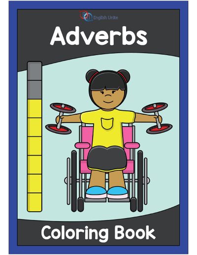 coloring book - adverbs