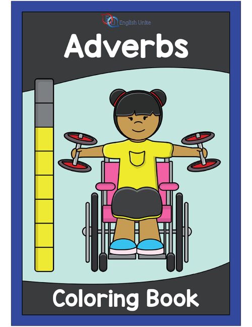 English Unite Coloring Book Adverbs