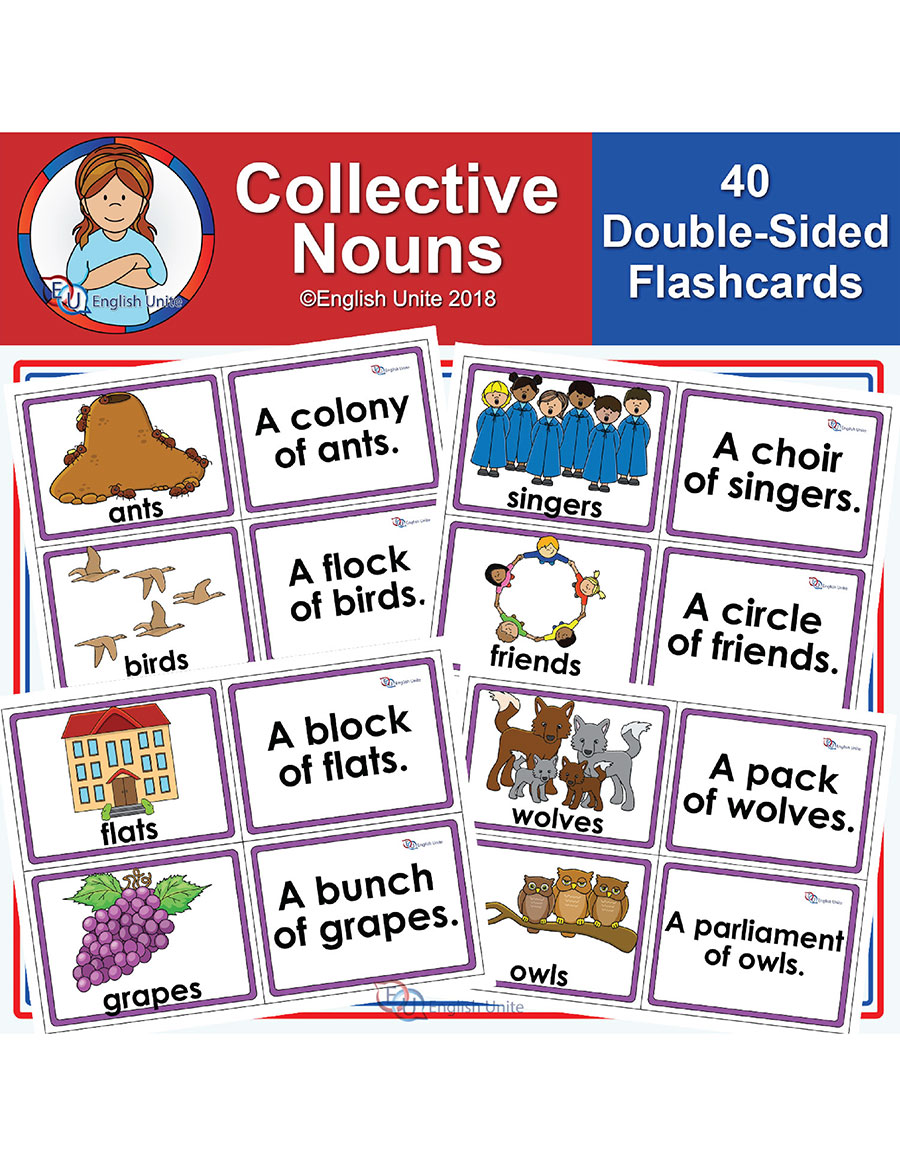 English Unite - Flashcards - Collective Nouns
