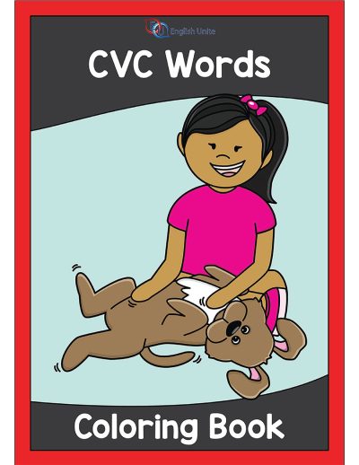 coloring book - cvc words