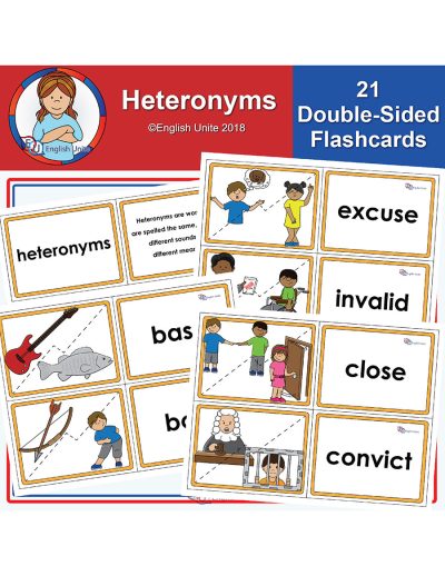 flashcards - heteronyms