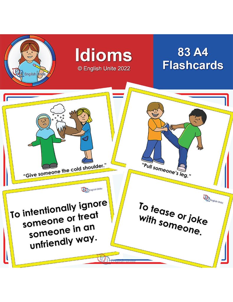 English Unite - Flashcards - Idioms Set