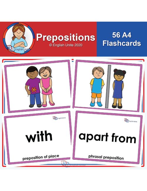 flashcards - a4 prepositions