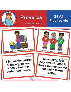 English Unite - Flashcards - A4 Proverbs