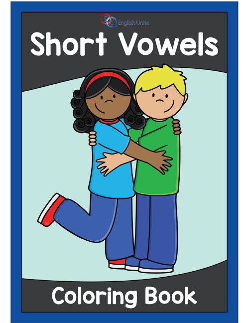 coloring book - short vowels